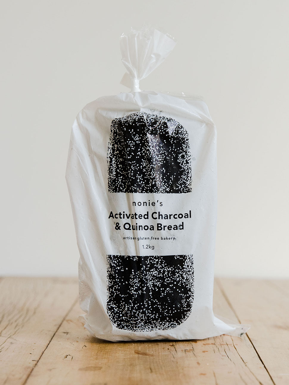 Nonie's Activated Charcoal + Quinoa Bread (GF)